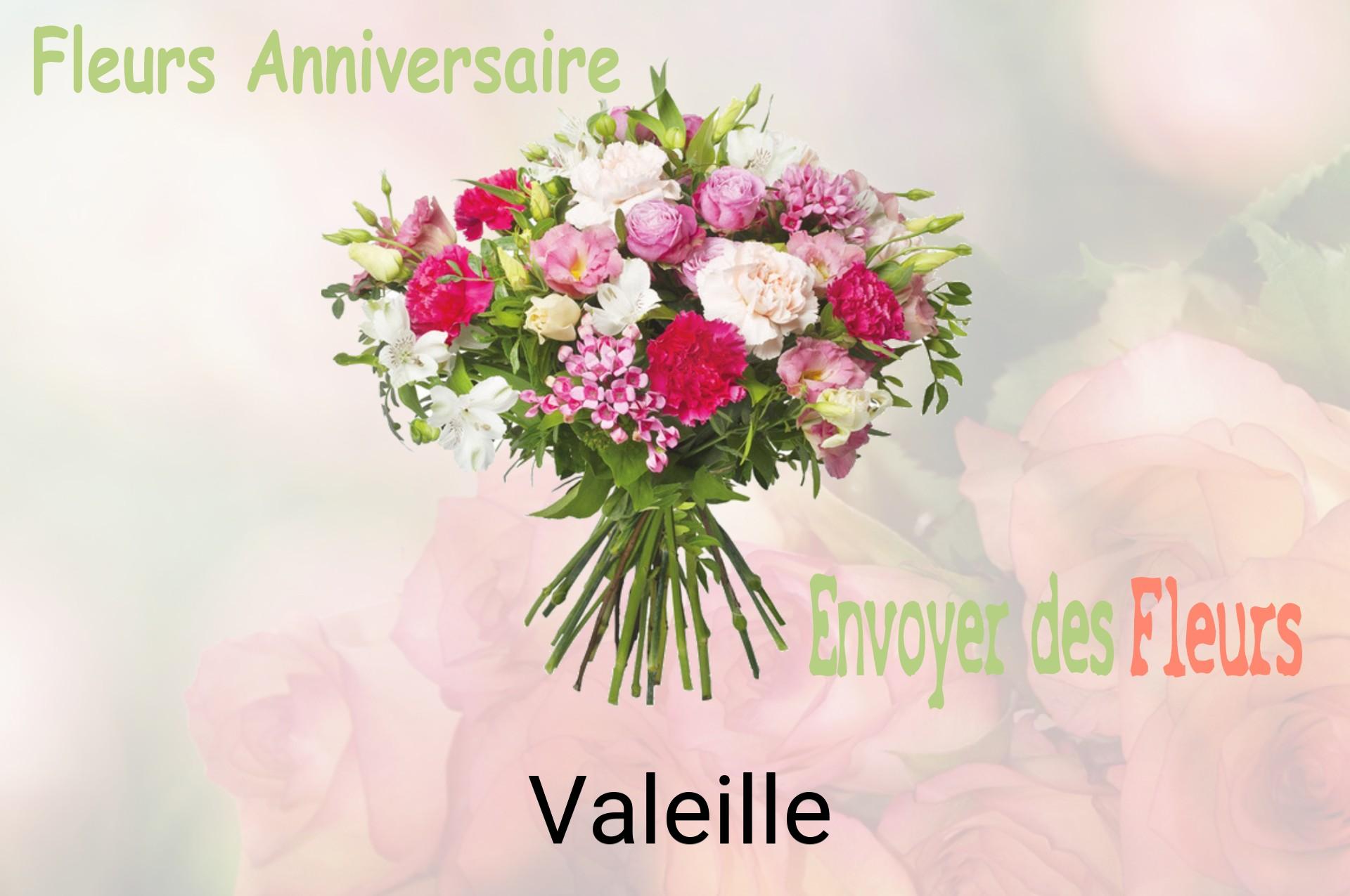 Bouquet de fleurs d’anniversaire livré à Valeille