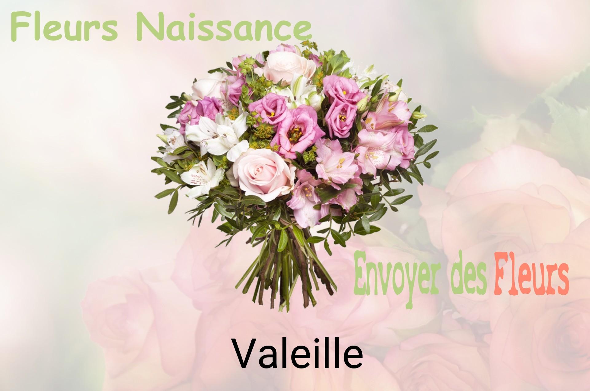 Bouquet de fleurs de naissance livré à Valeille